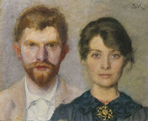 Doble retrato de Marie y P.S. Krøyer