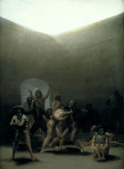 Corral de Locos, por Goya