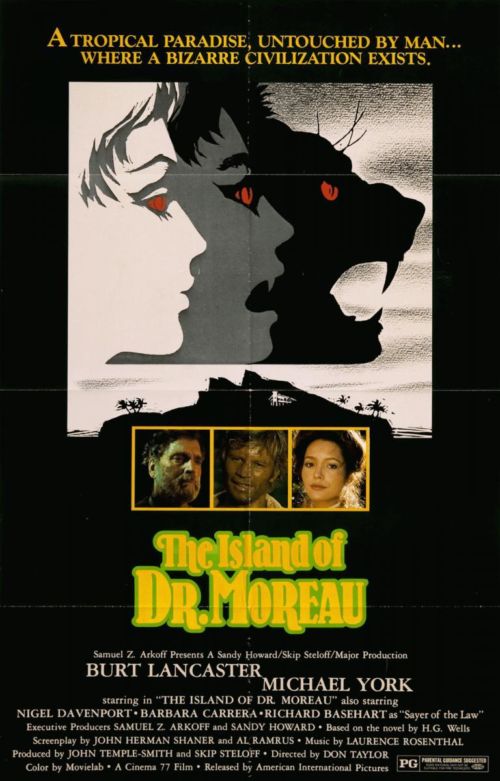 Película: La isla del Doctor Moreau