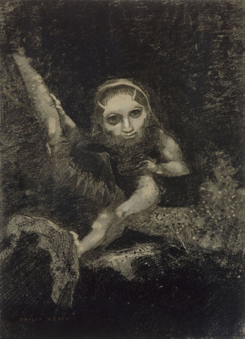 Caliban, por Odilon Redon