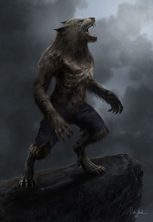 Werewolf, por S.Kalinin en Deviantart