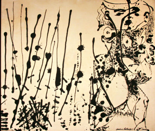 Número 7, 1951 por Jackson Pollock