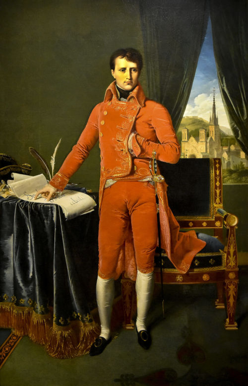 Napoléon Bonaparte, por Jean Auguste Dominique Ingres