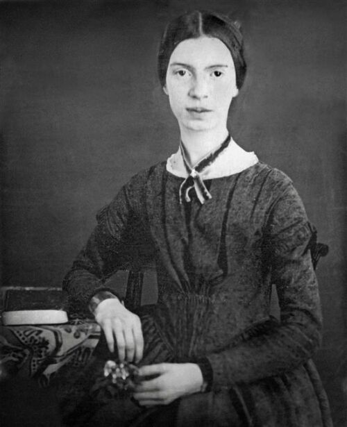 Poeta estadounidense Emily Dickinson