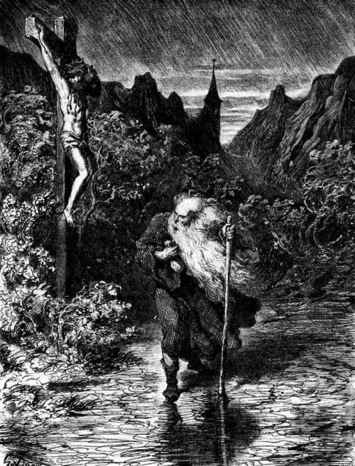 El judío errante, por Gustave Doré