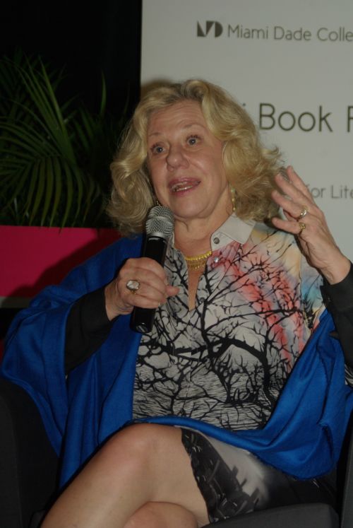 Erica Jong. Foto por Rodrigo Fernández