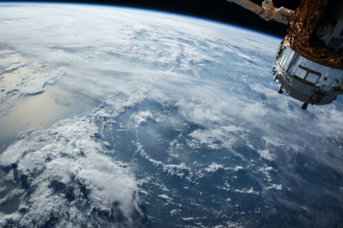 La tierra desde el espacio