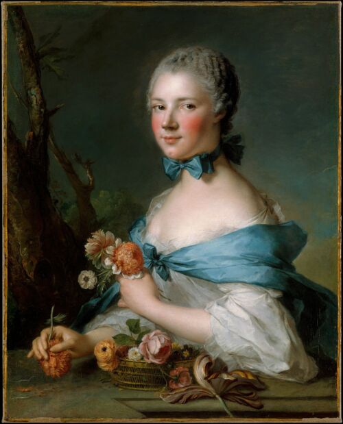 Retrato de una mujer, llamada marquesa Perrin de Cypierre