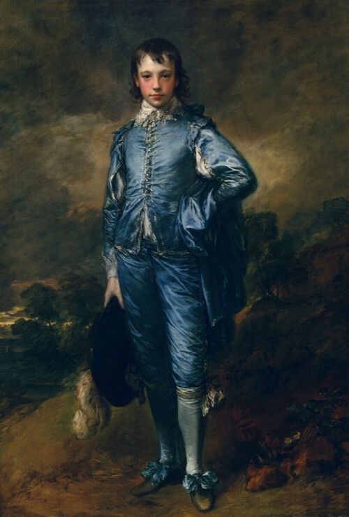 El chico azul, por Thomas Gainsborough