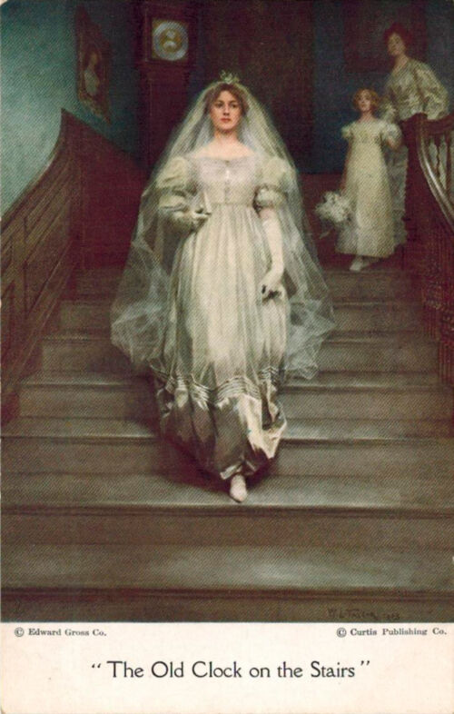 The old clock on the stairs. Por Taylor, William Ladd, 1854-1926